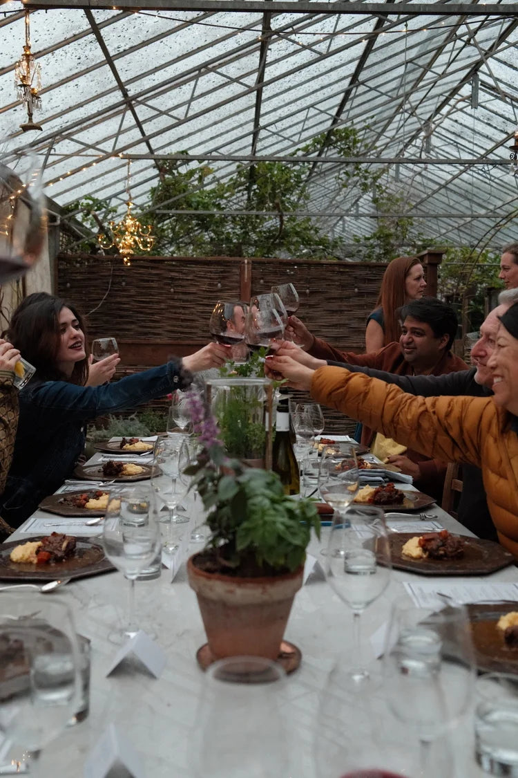 Winemaker Dinner at The Greenhouse in Pescadero