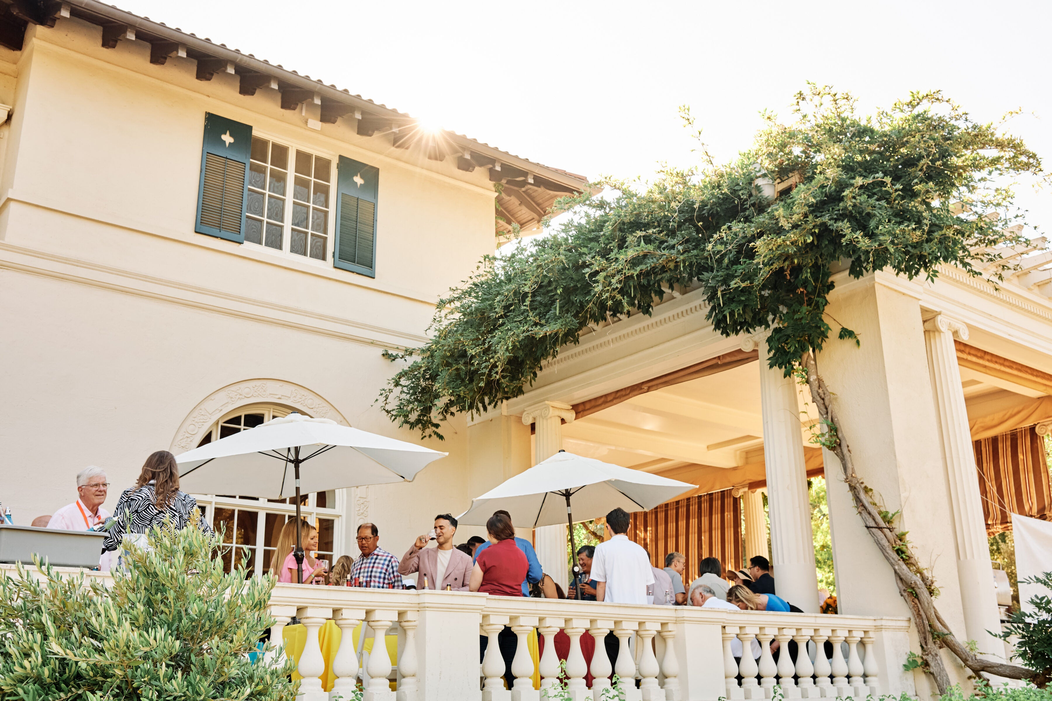 The art of Food &amp; Wine at Villa Montalvo